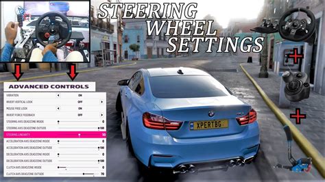 Forza Horizon My Wheel Settings For Drifting Logitech 50 OFF