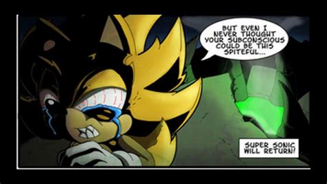 Fleetway Super Sonic Comic Dub Super Sonic The Worst Fear Youtube