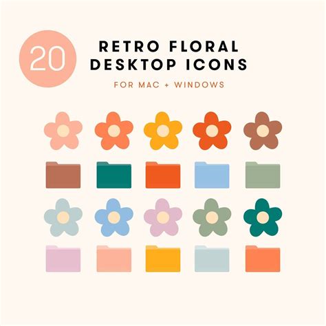 25 aesthetic folder icons for desktop mac pc gridfiti – Artofit