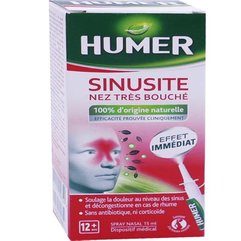 Humer Sinusite Spray Nasal 15 Ml