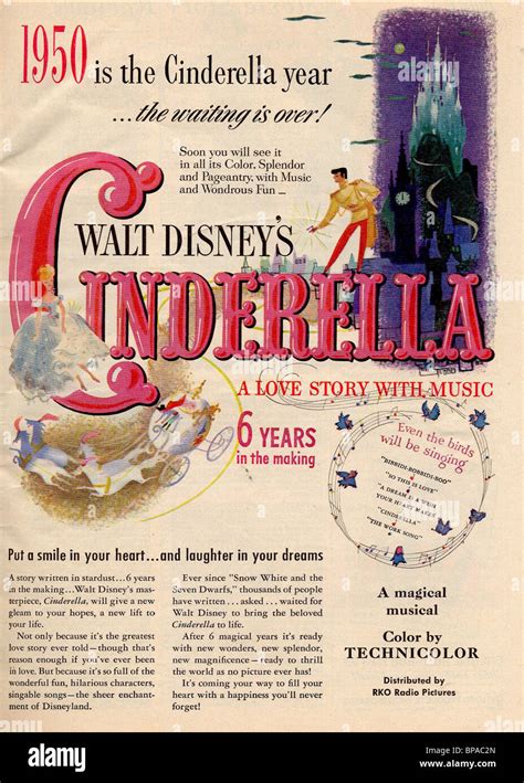 Movie Poster Cinderella Disney Immagini E Fotografie Stock Ad Alta