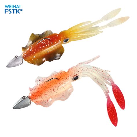 Fishing Squid Lure Octopus Lure Uv Luminous Cm Cm Squid Jigs With