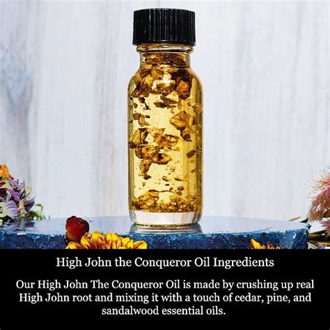 High John the Conqueror Oil | Oils, Conjure oil, Essential oils herbs