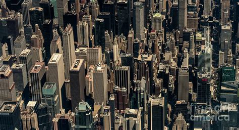 Midtown Manhattan Skyline Aerial Photograph By David Oppenheimer Pixels