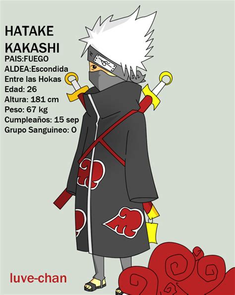 Kakashi Akatsuki By Luve Chan On Deviantart