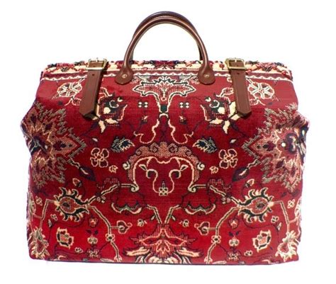 Carpet Bag Weekender Overnight Carry On Agra By Londonjacks