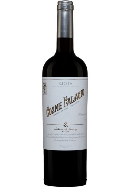 Buy Bodegas Palacio Cosme Palacio Reserva 2016 Watson S Wine