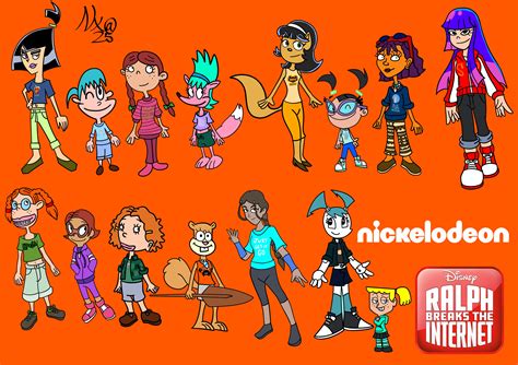 Nickelodeon Cartoon Characters To Draw