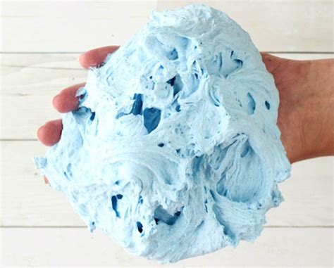 How To Make Fluffy Slime With Shaving Cream Diy Thrill