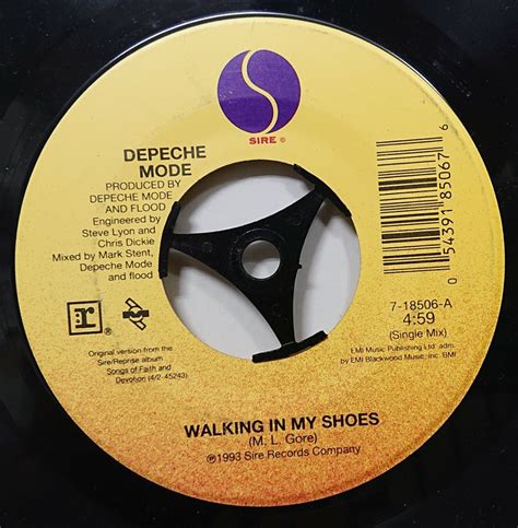 Yahoo オークション DEPECHE MODE WALKING IN MY SHOES 1993USA SIR