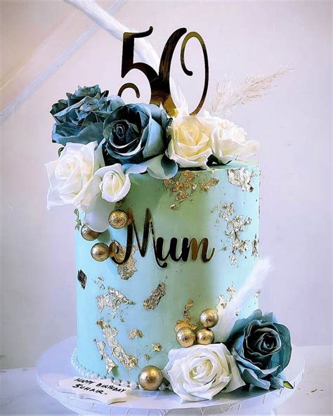 Adult 50th Birthday Cake Theme