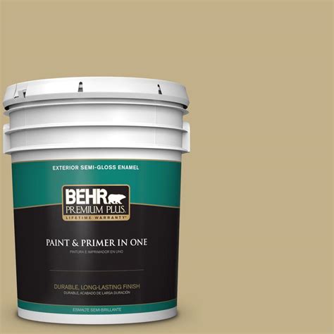 Behr Premium Plus Gal F Harmonic Tan Semi Gloss Enamel