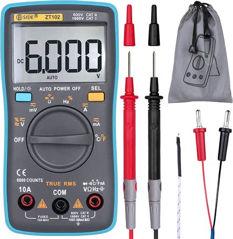 BSIDE ZT X True RMS Digital Multimeter 9999 Counts Lebanon Ubuy