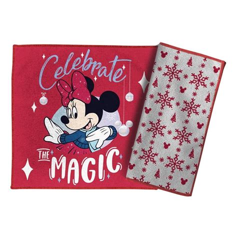 Set De Toallas De Cocina Disney Navidad Mickey Celebrate The Magic