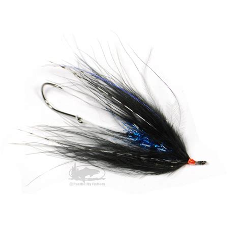 Hoh Bo Spey Black And Blue Steelhead Flies Fly Tying Patterns