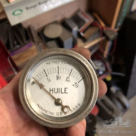 Part Unidentified Gauges A Variety Of French Cars For Sale Prewarcar