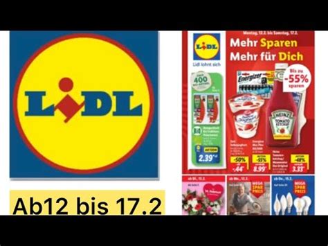 Lidl Werbung Prospekt Und Aktionen Wochenprospekt G Ltig Ab Februar