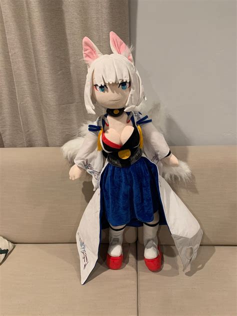 Azur Lane Kaga Plush 40 Fanmade Etsy