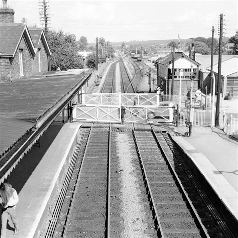 The Transport Library British Railways Station Scene At Bourne End