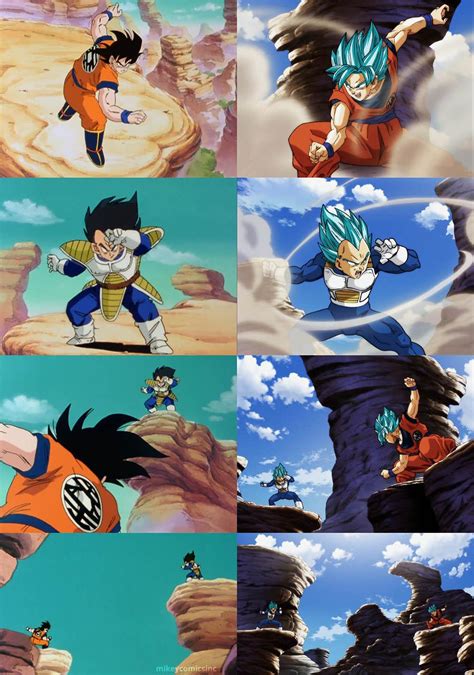 Final Episode Of Super Makes A Great Reference To The First Goku Vs Vegeta Battle R