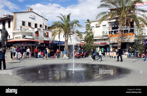 Antalya City Center Pedestrian Area Stock Photo - Alamy