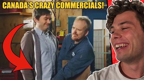 Australian Reacts To Crazy Canadian Commercials YouTube