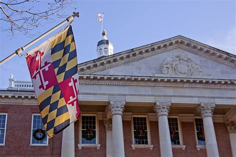 Maryland State Flag - WorldAtlas