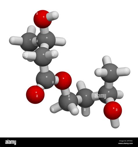 Ketone Ester Molecule Illustration Stock Photo Alamy