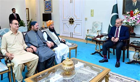 Pm Shehbaz Sharif Seeks Jui Cooperation For National Unity And