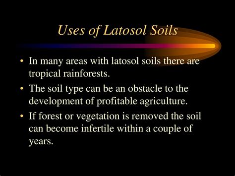 Tropical Red Soils Latosols. - ppt download
