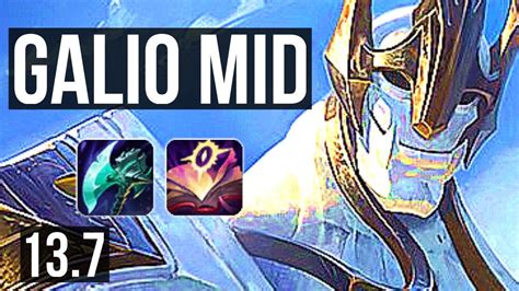 Galio Vs Orianna Mid M Mastery Games Kr Diamond