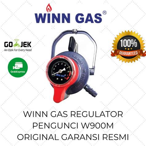 Jual Winn Gas Kepala Regulator Kompor Gas Lpg Pengunci Meter Triple