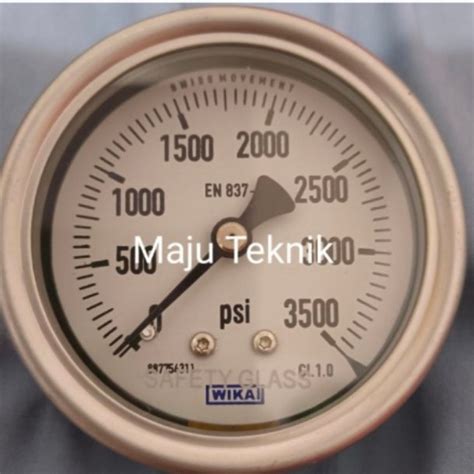 Jual Wika Pressure D Psi Drat Npt Kuningan Payung