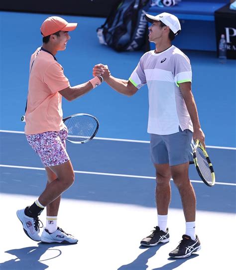 Rinky Hijikata Jason Kubler Australian Open Tennis