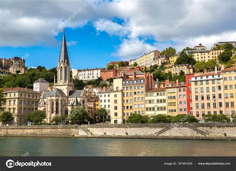 Cityscape of Lyon in France — Stock Photo © bloodua #167481024