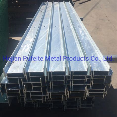 Powder Coated And Hot DIP Galvanized Palisade Fence Steel H Post H Post And Palisade Fence Post