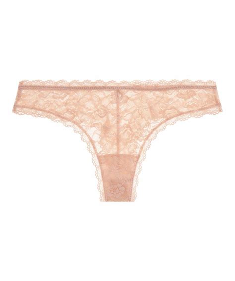 Strings Tangas Femme Aubade ROSESSENCE Tanga Nude Dété Nelli Kokko