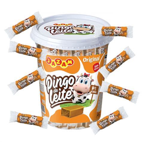 Doce Pingo De Leite Jazam Original Pote G Shopee Brasil