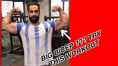 Bicep And Triceps Workout For Big Arms Youtube