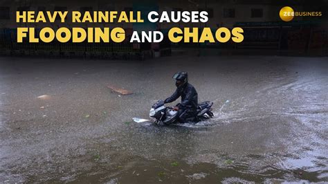 Cyclone Michaung Heavy Rainfall Results In Massive Waterlogging In