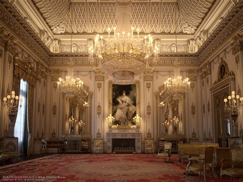 The White Drawing Room Buckingham Palace Palace Interior Buckingham