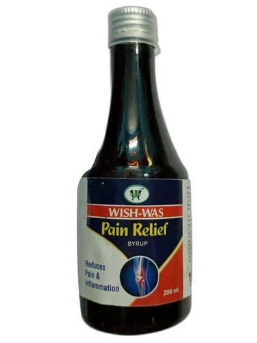 Wish Was 200ml Joint Pain Relief Syrup At Rs 135 Bottle In Indore ID