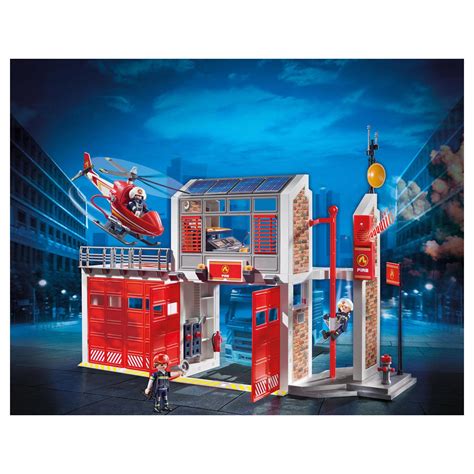 Acheter Playmobil City Action Grande Caserne De Pompiers Lobbes