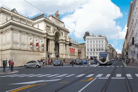 Ferrovie It Roma In Gara La Tranvia Termini Vaticano Aurelio