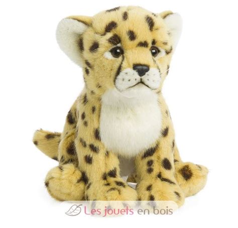 Peluche Guépard 23 cm Peluches WWF Production éthique et responsable