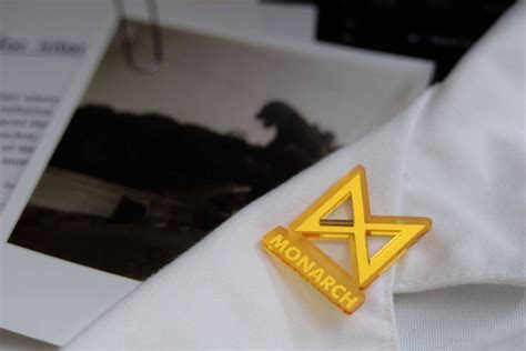 Godzilla Research Monarch Sciences Pin Etsy