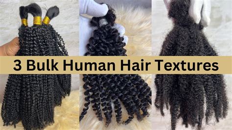 Bulk Human Hair Extensions Using Simple Methods To Install It Afro