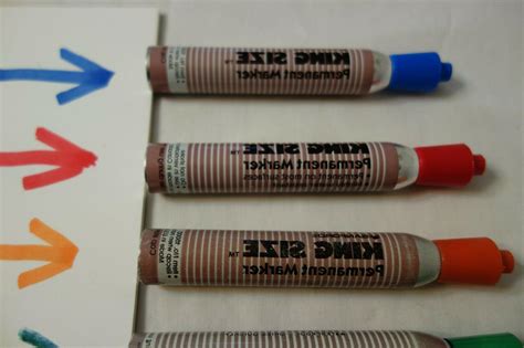 5 Vintage Sanford King Size Permanent Markers 1500