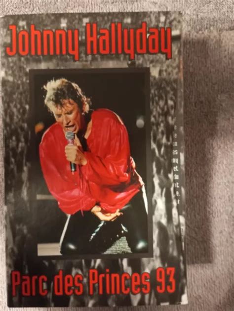 Coffret Vid O Vhs Johnny Parc Des Princes Et Coulisses Eur