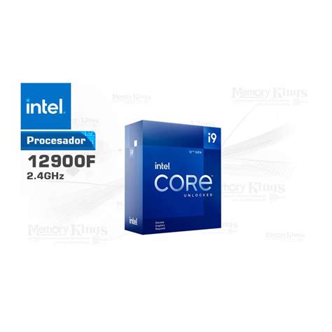 Procesador Intel Core I9 12900f 24ghz 30mb 1700 Intel